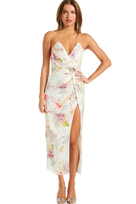 Savings Spectacular Neutral Garden Come On Home Dress