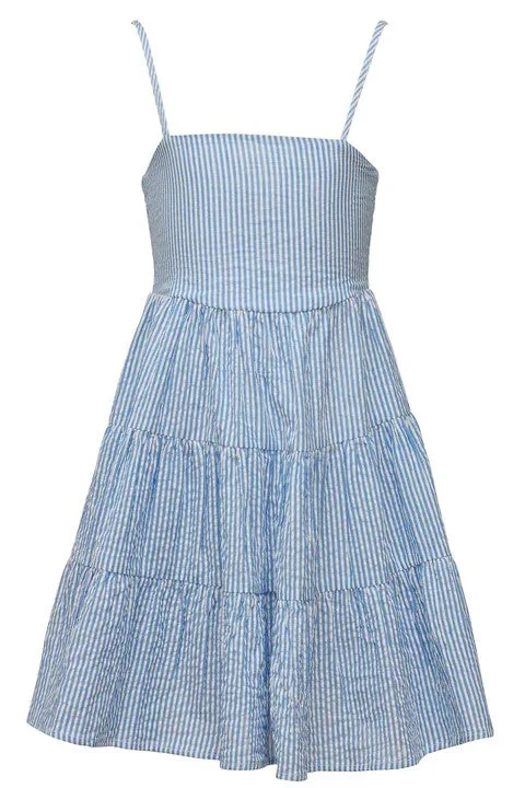 Fantastic Deals Cornflower Stripe Sundress