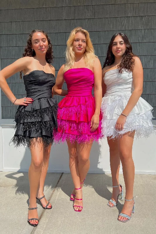 Amazing Deals Tarik Ediz Aroma Feather Dress