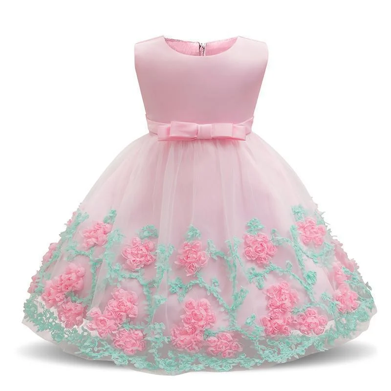 Final Clearance Girls Dress, Baby Princess Dress, Baptism Dress