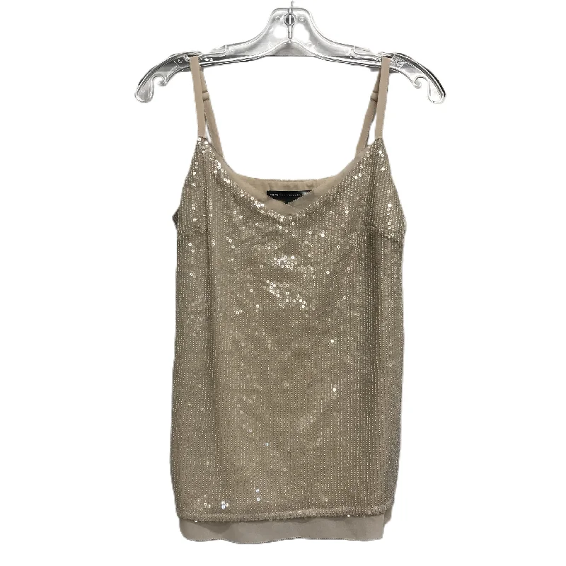 Tan Top Sleeveless By White House Black Market, Size: Xs