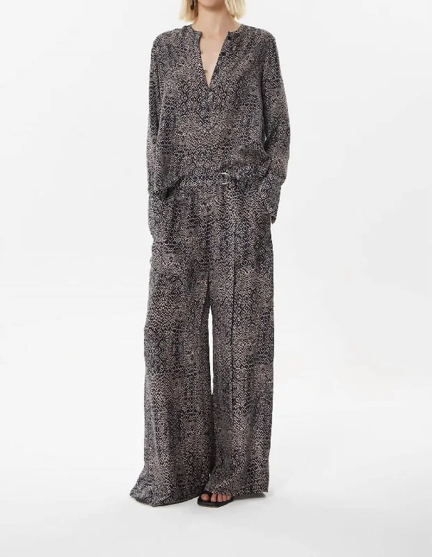 Unmissable Offer Moldes Margaux Pants In Ocean Shibory