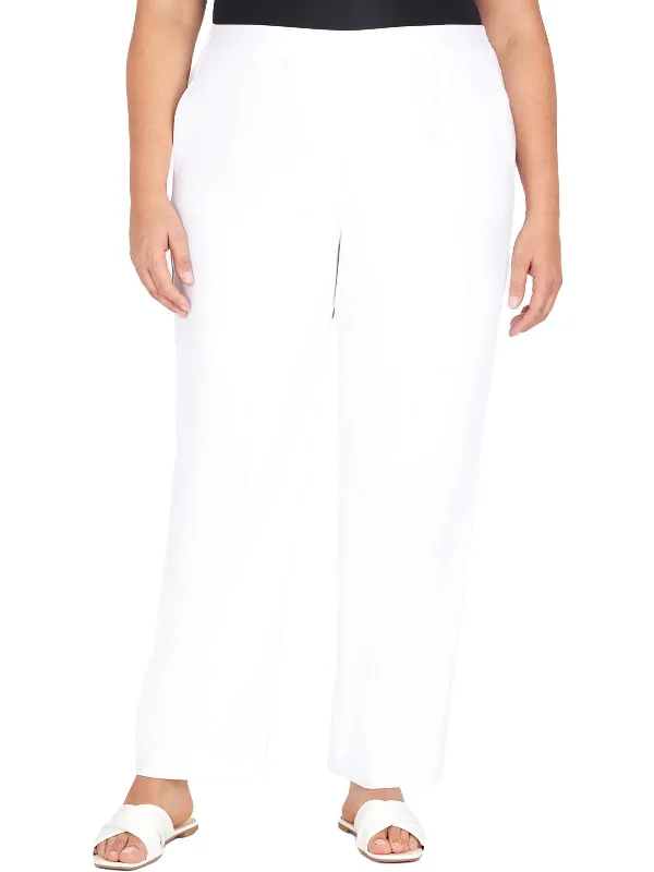 Low Prices Plus Womens Mid Rise Work Wear Ankle Pants