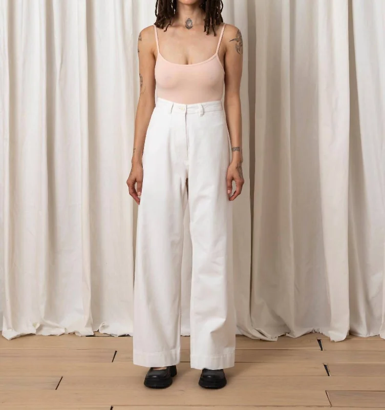 Price Rollback Sailor Pant In Bone