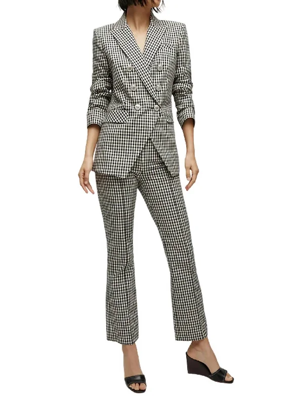 Major Savings Tani Pant In Black/ecru