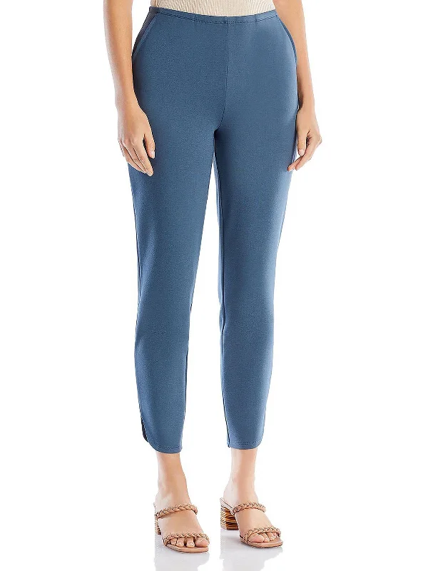 Womens Tulip Hem Pocket Skinny Pants