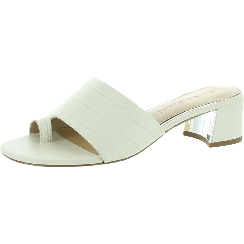 Limited Edition Donald J. Pliner Womens Melros Toe Loop Dress Pumps