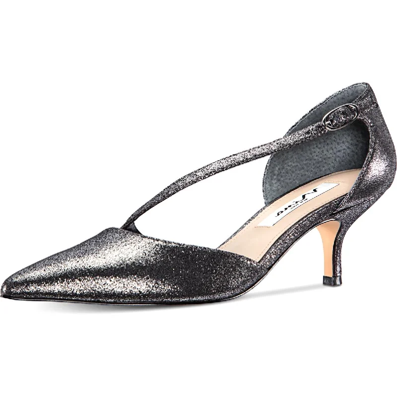 Exclusive Access Nina Womens Tirisa Glitter Evening D'Orsay Heels