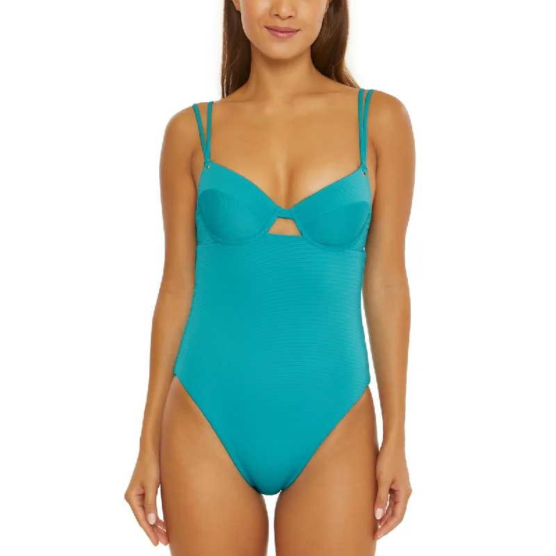 Trina Turk Womens Underwire  One-Piece Swimsuit