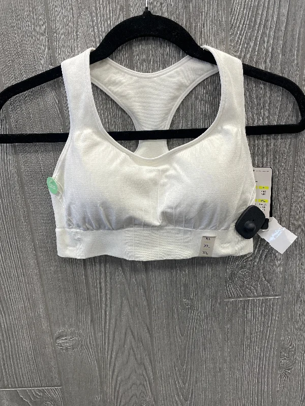 One-DAY Sale Athletic Bra By Champion In White, Size: Xl