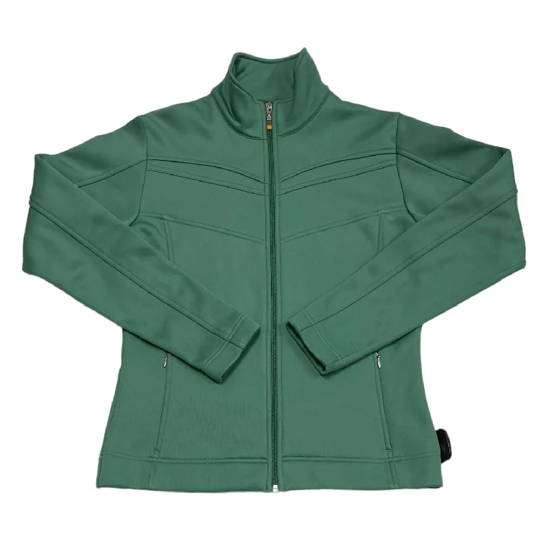 Reduced Prices Athletic Jacket By Lucy In Green, Size: M