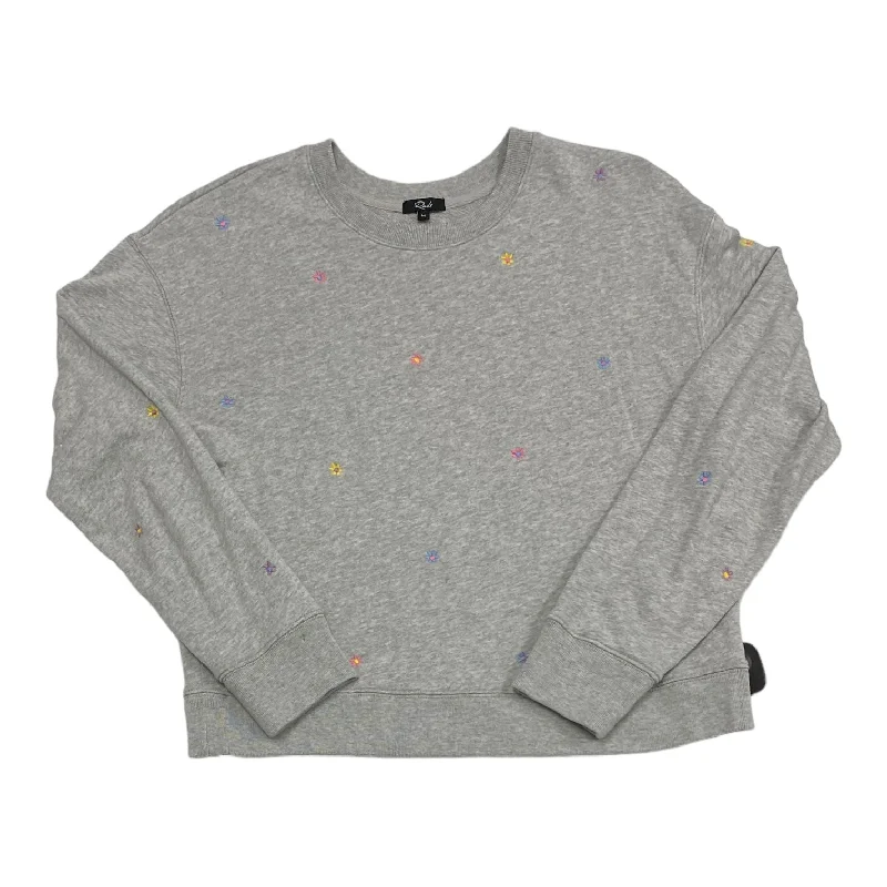 Grey Sweatshirt Crewneck Rails, Size M