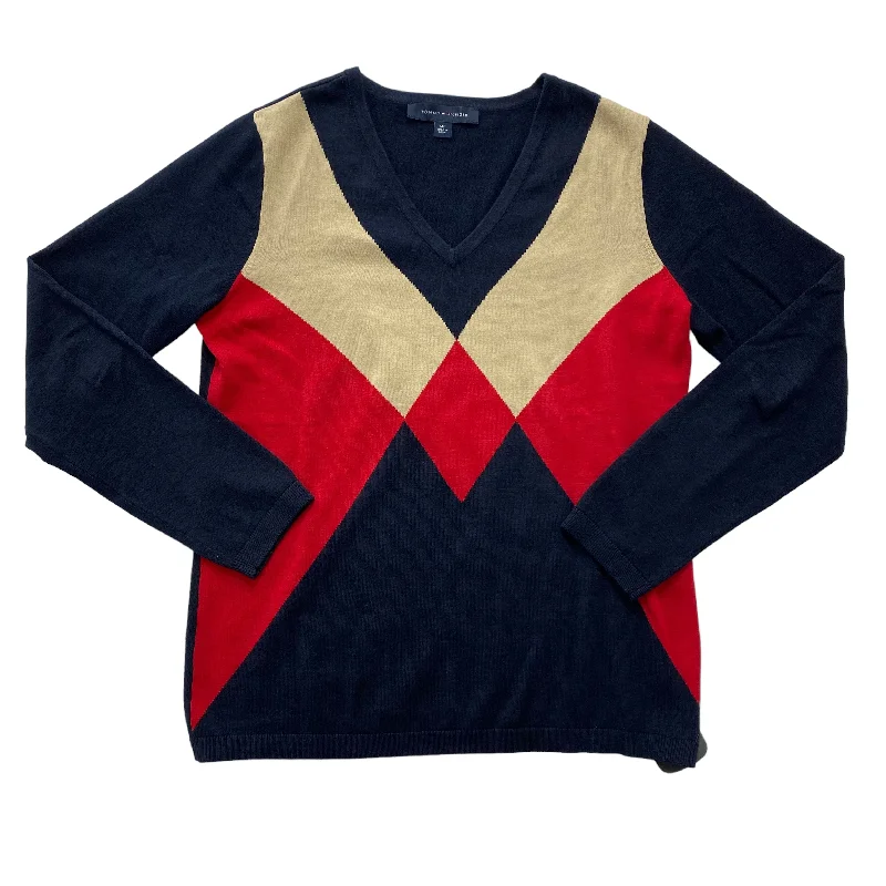 Multi-colored Top Long Sleeve Tommy Hilfiger, Size Petite   S