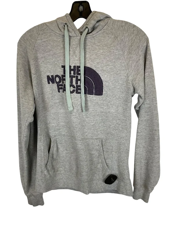 Sweatshirt Hoodie By The North Face In Grey, Size: S