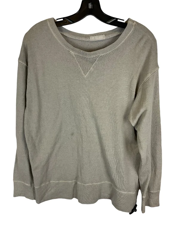 Top Long Sleeve By Clothes Mentor In Grey, Size: M