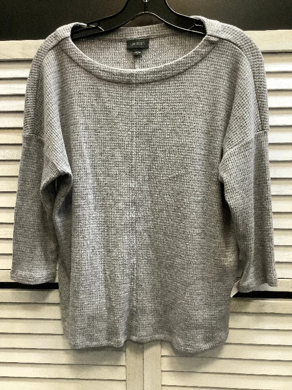 New Markdowns Top Long Sleeve By J. Jill In Grey, Size: S