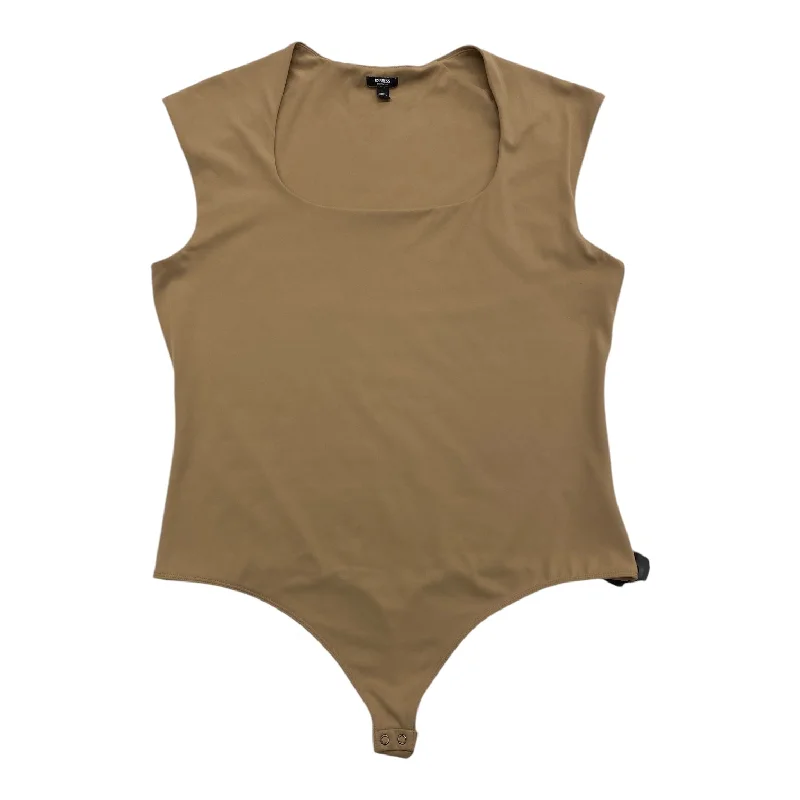 Must-Have Deals Top Sleeveless By Express In Tan, Size: Xl