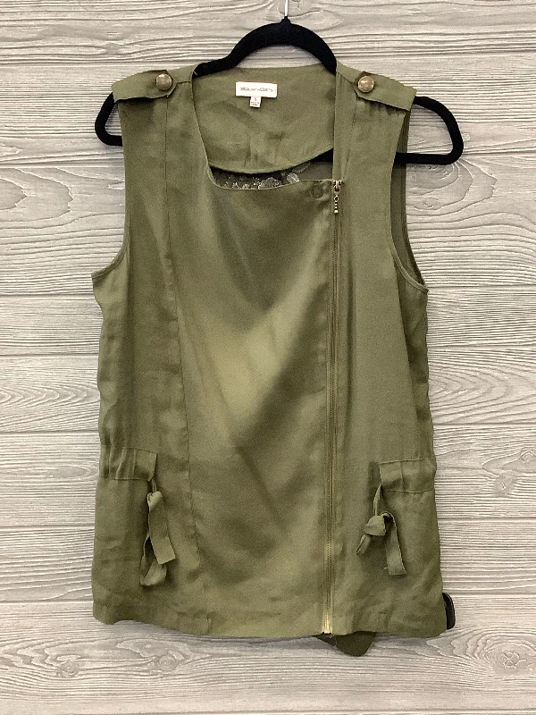Act Fast Vest Other By Sequin Hearts In Green, Size: S